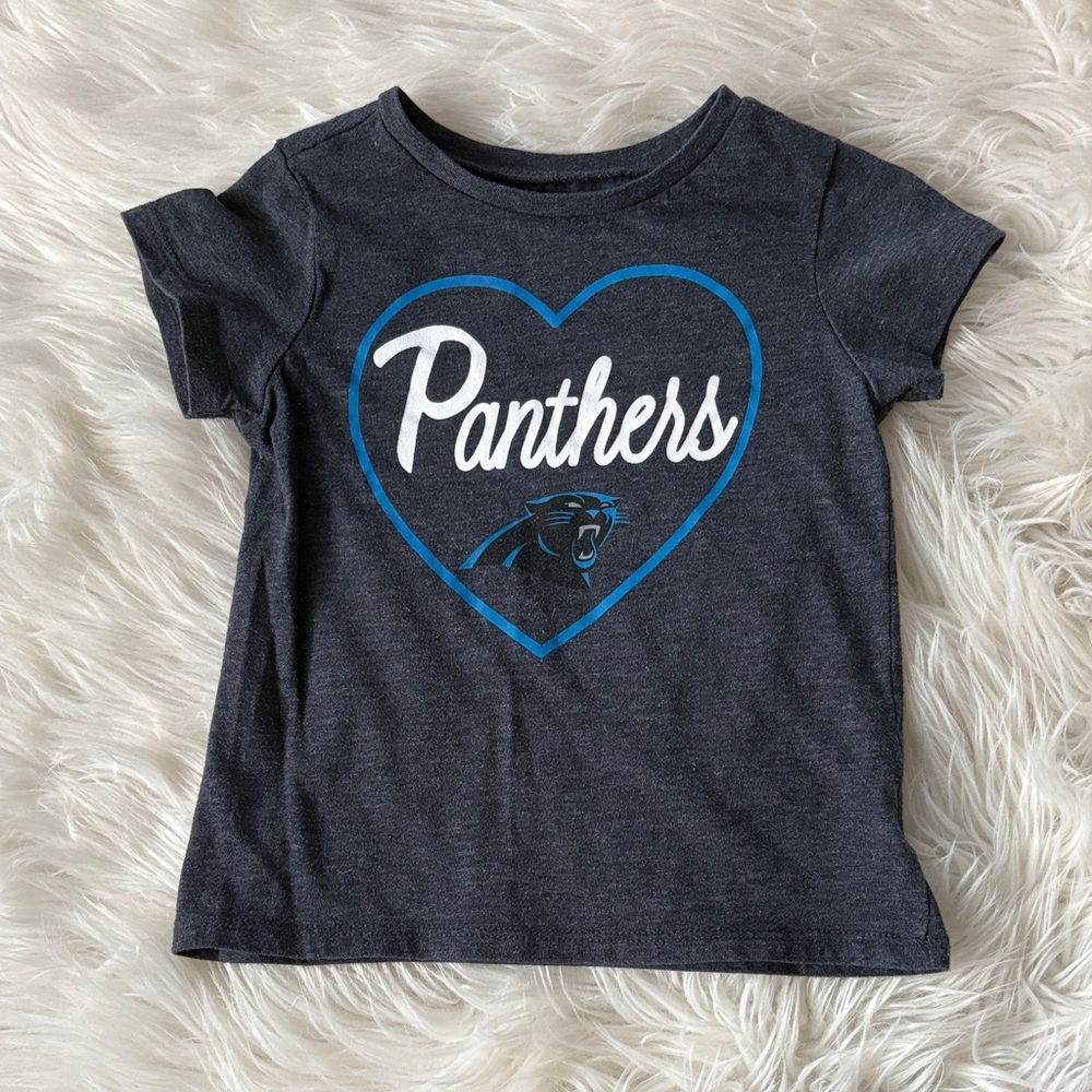 NFL Panthers Kids T-Shirt - Charcoal and Blue